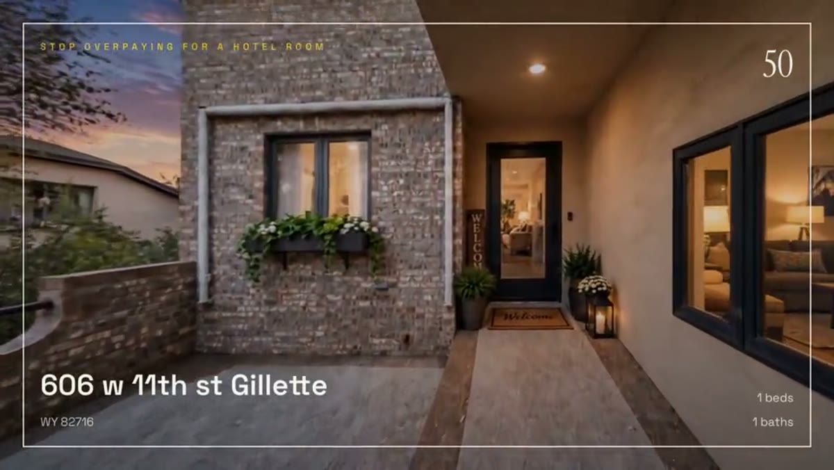11th Street Suite β furnished rental in Gillette, Wyoming